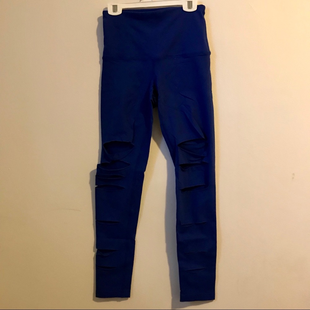 🦋Active Fashion Ripped HighWaisted Leggings